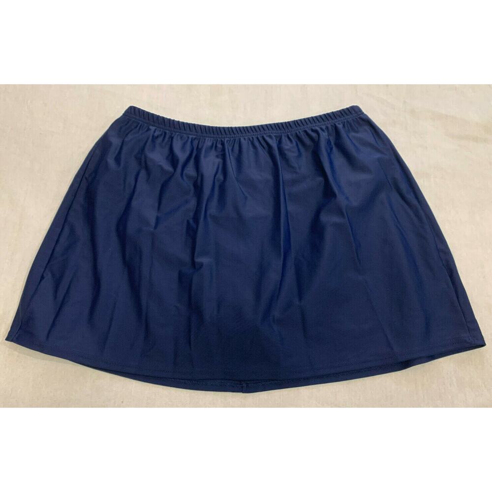 🍏🍏🍏 CHRISTINA WOMENS SWIM SKIRT SKORT WITH BUILT BIKINI SIZE L 🍏🍏🍏